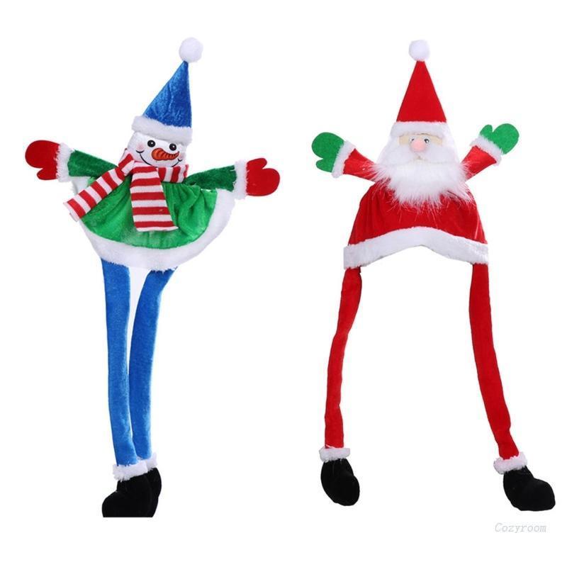 หมวกซานตาคลอส-เครื่องแต่งกายคริสต์มาส-สไตล์คลาสสิก-สําหรับเด็ก-และผู้ใหญ่-ใส่ในวันหยุด-ปาร์ตี้