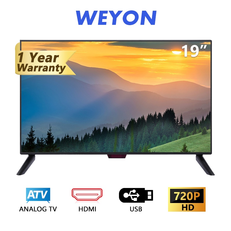 ภาพหน้าปกสินค้าWEYON ทีวี 19 นิ้ว LED TV HD Ready โทรทัศน์ (รุ่น HTCLG-19A)