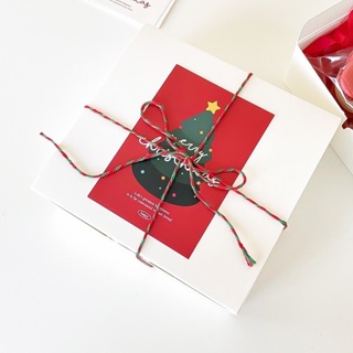 ภาพขนาดย่อของภาพหน้าปกสินค้า𓂃 ︎ Card Xmas & HNY  ˚ การ์ดกระดาษเนื้อด้านพิเศษ จากร้าน studio.isme บน Shopee