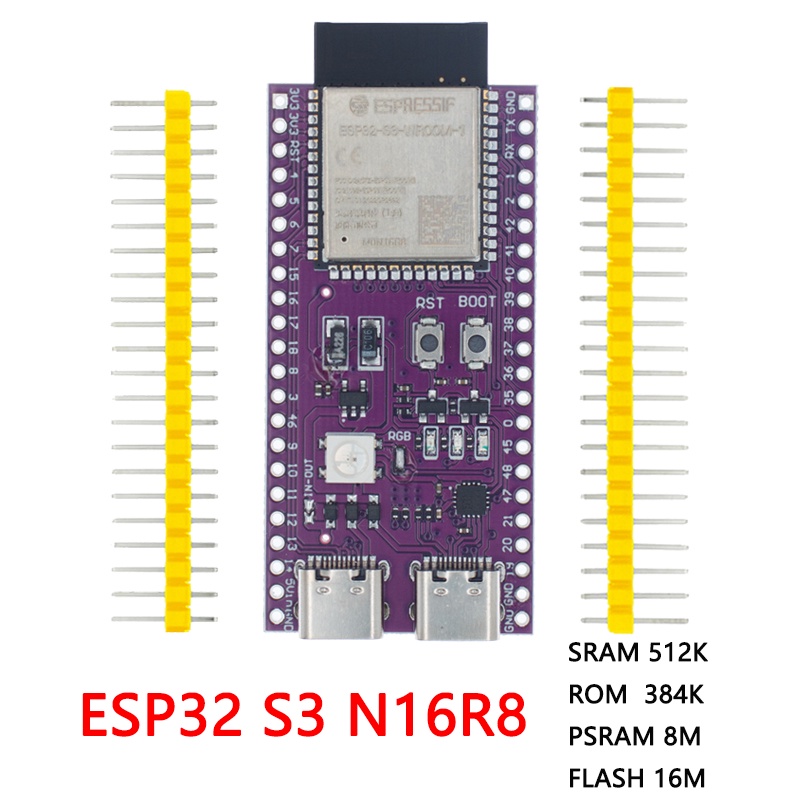 บอร์ดไมโครคอนโทรลเลอร์-esp32-esp32-c3-esp32-s3-esp32-c3-devkitm-1-esp32-c3-mini-1-esp32-s3-devkit-c-n16r8