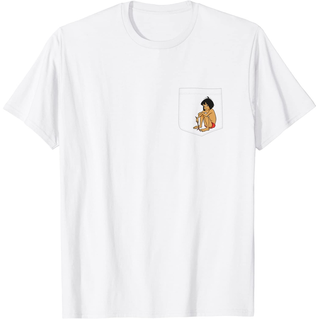 เสื้อยืด-the-jungle-book-mowgli-pocket-t-shirt-fashion-clothing-tops-for-distro-character-premi