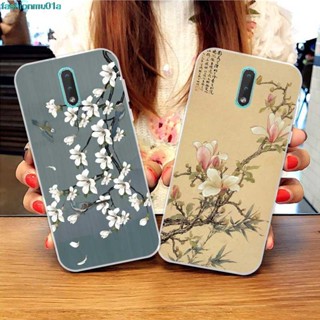 เคสซิลิคอนนิ่ม ลาย 2 สําหรับ Nokia 1.3 1.4 2.3 2.4 3.4 5.4 5.3 7.2 C1 C2 C3 Plus THCPD