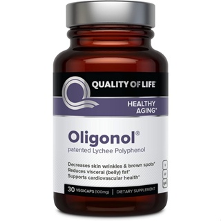 ภาพหน้าปกสินค้าQuality of Life Oligonol Anti Aging 30 Capsules ลดเลือนริ้วรอย ฝ้า กระ ลดพุง โอลิโกนอล ชะลอวัย ต้านอนุมูลอิสระ ที่เกี่ยวข้อง