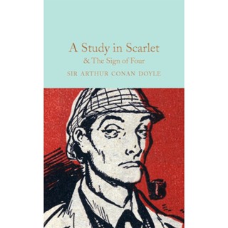 A Study in Scarlet &amp; The Sign of the Four Hardback Macmillan Collectors Library Arthur Conan Doyle