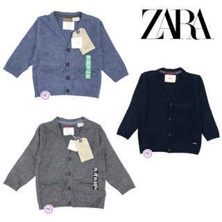 เสื้อกันหนาวไหมพรมเด็ก เสื้อคาร์ดิแกนเด็ก Zara แท้💯 ไซส์ 6-9 เดือน ถึง 6 ขวบ (พร้อมส่ง)