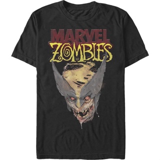 Zombie Wolverine Marvel Comics T-Shirt เสื้อเด็กหญิง เสื้อคนอ้วน