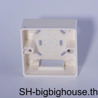 [Biho] External Mounting Box Replacement for 86mmx86mm Wall Switches of Apply and Any Position Sockets Surface Standard