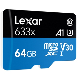 ภาพขนาดย่อของภาพหน้าปกสินค้าLexar 64GB High-Performance Micro SDXC 633x จากร้าน legendthailand บน Shopee ภาพที่ 2