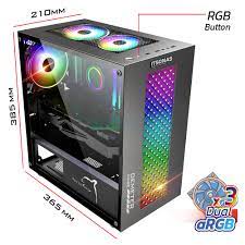 mATX CASE (NP) ITSONAS DEMETER ARGB (BLACK) | Shopee Thailand