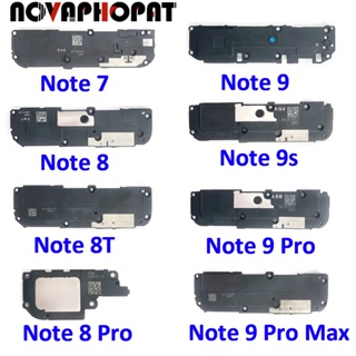 Novaphopat ใหม่ ลําโพงบัซเซอร์ แบบเปลี่ยน สําหรับ Xiaomi Redmi Note 7 8T 8 9 9T 9s 10S 10 Pro Max 5G