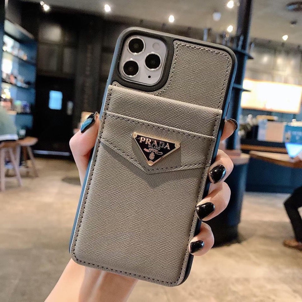 เคสโทรศัพท์มือถือหนัง-แบบฝาพับ-กันกระแทก-ลาย-prada-พร้อมช่องใส่บัตร-สําหรับ-iphone-14-11-12-13-pro-max-x-xr-xs-max-14-plus