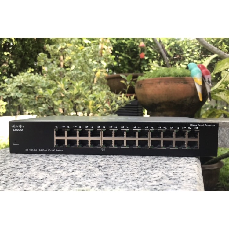Switch Cisco SF100-24 พร้อมใช้งาน | Shopee Thailand