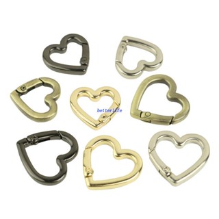 Btf Carabiner คลิป Snap สปริงตะขอรูปหัวใจพวงกุญแจ Carabina Karabiner