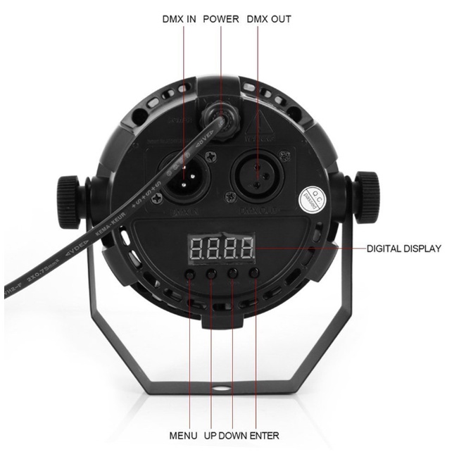 12-led-beam-stage-light-with-8-dmx-channels-ไฟพาร์-ไฟดิสโก้-ไฟเธค