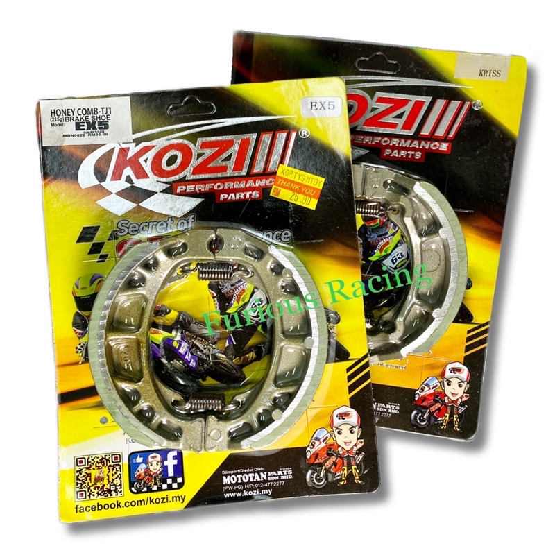 ผ้าเบรก KoZi คุณภาพสูง สําหรับ Honda EX5 Dream Wave100 Dash Suzuki RG ...
