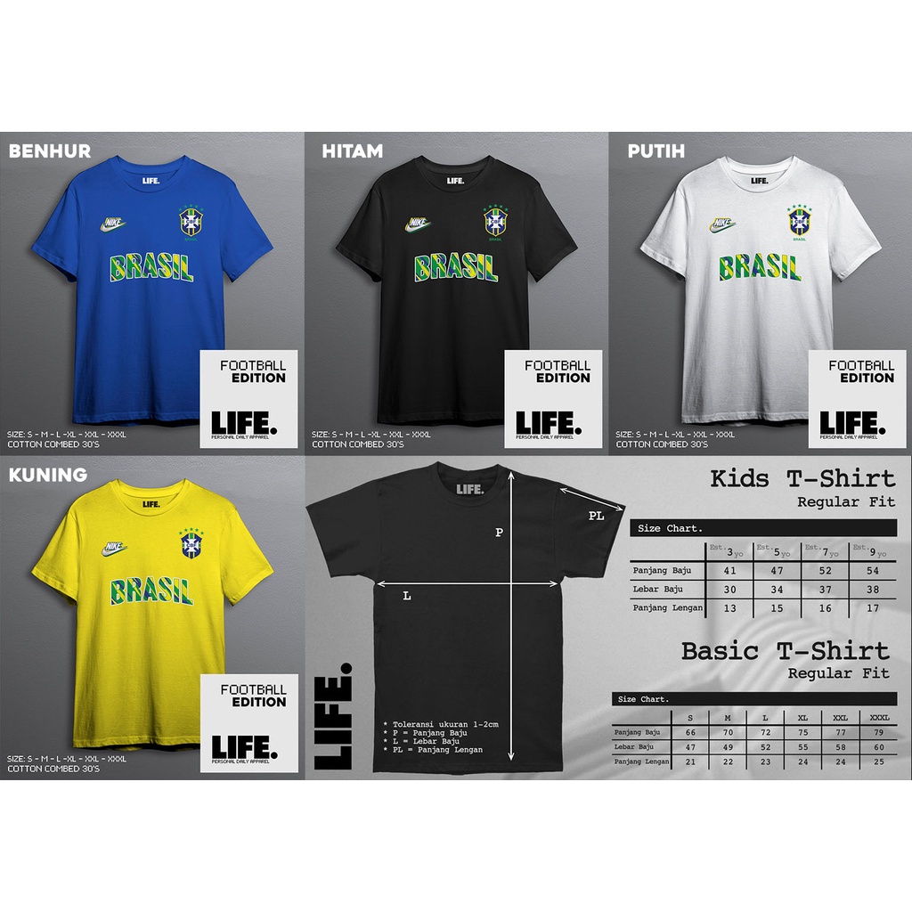 katun-newest-brazil-t-shirt-brazil-world-cup-model-fans-supporter-fifa-world-cup-qatar-2022-replacement-jersey-kw-grade