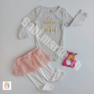 เซตบอดี้สูท พร้อมกางเกง ลาย Little Dancer คาร์เตอร์ Carters ของใหม่