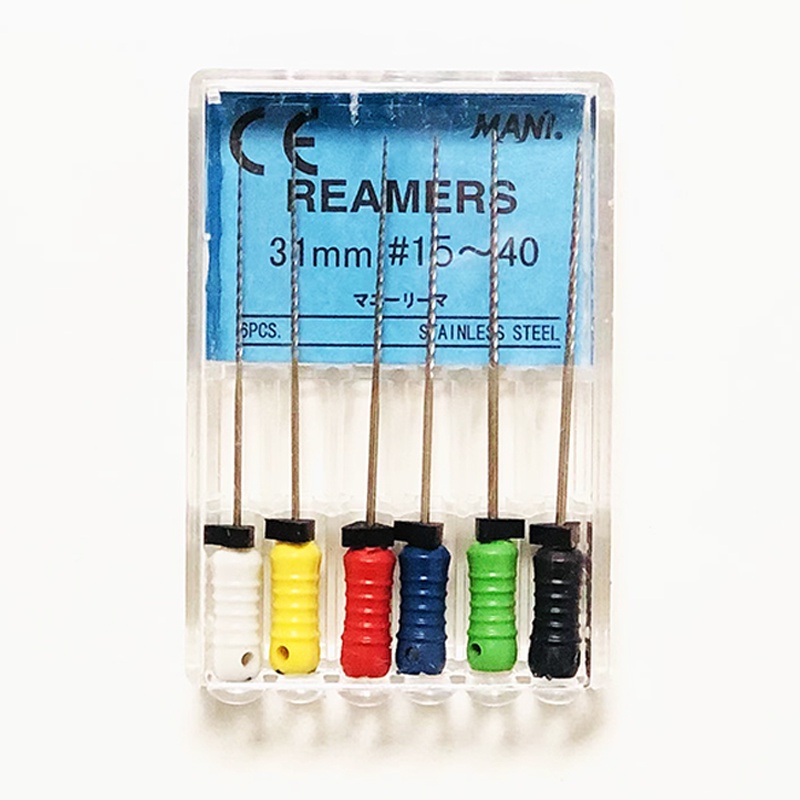 21/25 มม.ทันตกรรมมือใช้ไฟล์Reamer R-FilesสแตนเลสEndodontic Reamersทันต ...