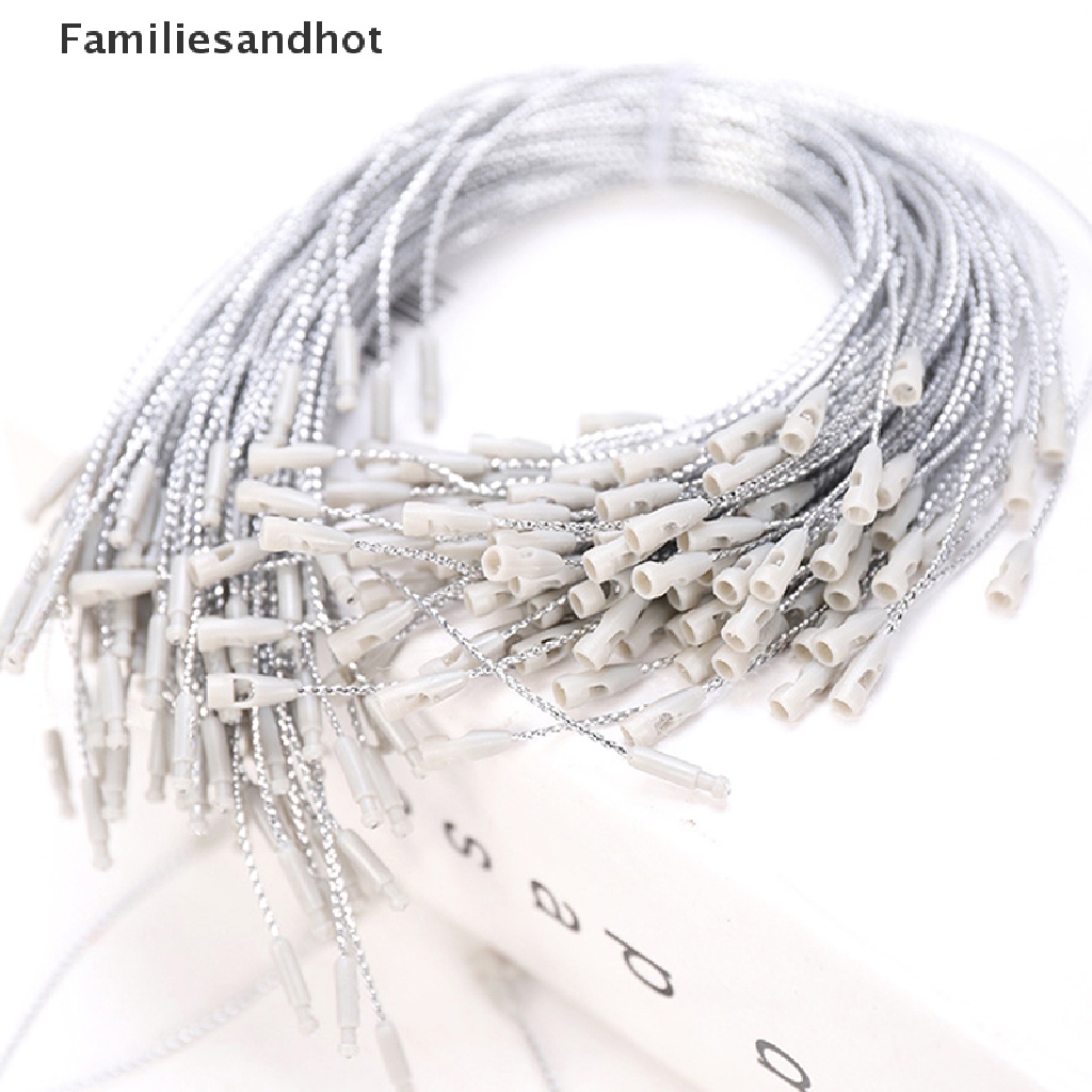 familiesandhot-gt-100-ชิ้น-20-ซม-เชือกไฟเบอร์-สีทอง-สีเงิน-ด้ายบรรจุภัณฑ์-ของขวัญคริสต์มาส-บอลแขวนป้ายแท็ก-diy-เชือกเส้นเล็ก