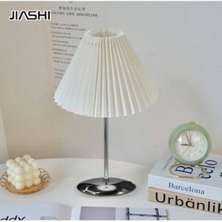 JIASHI โคมไฟตั้งโต๊ะ Tri-color dimmable ข้างเตียงโคมไฟห้องนอนห้องนอนห้องตกแต่งโคมไฟกลางคืนโคมไฟกลางคืนสไตล์นอร์ดิก