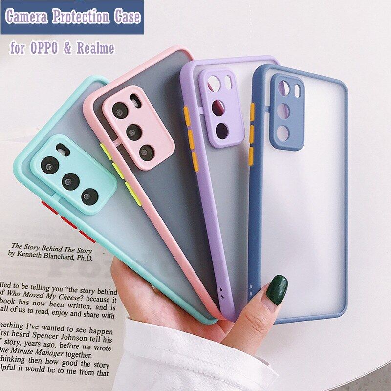 matte-โปร่งใสโทรศัพท์กรณี-for-realme-2-5-5i-6-6i-6s-7-7i-8-8i-8s-9-pro-5g-gt-gt-neo-case-เคสโทรศัพท์แบบคลุมทั้งหมด