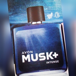 น้ำหอมมัสก์อินเทนส์ ฟอร์เมน เอวอน Musk Intense For Men Avon โอเดอโคโลญ สเปรย์ 75 มล.