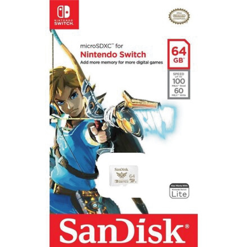 ภาพสินค้าSandisk Micro SDXC Card 64GB/128G for Nintendo Switch / Sandisk Micro SD Ultra Class 10 16 GB, 32 GB, 64 GB เเซนดิส เมมโมรี่การ์ด ขนาด 16 GB, 32 GB, 64 GB จากร้าน ssinterthailand บน Shopee ภาพที่ 5