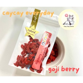 caycay goji berry โกจิเบอร์รี่สำหรับสัตว์เลี้ยง หอม อร่อยสุดๆเลยคับ