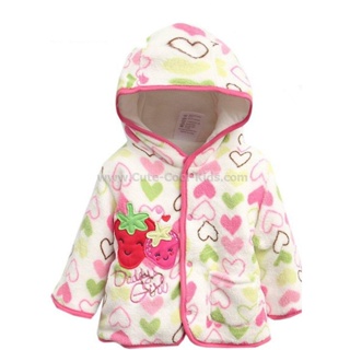 TLG-328 เสื้อแขนยาวเด็กผู้หญิง sweater Strawberry tlg-Size-18-24 เดือน