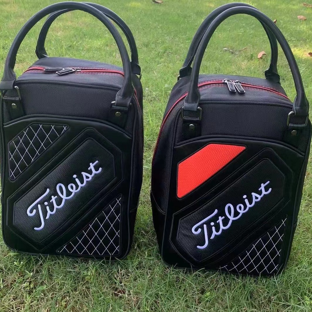 titleist-กระเป๋าถือ-หนัง-pu-กันน้ํา-ทนต่อการเสียดสี-ขนาด-24-18-30-ซม-เหมาะกับผู้ชาย-และผู้หญิง-สําหรับใส่รองเท้ากอล์ฟ-2022