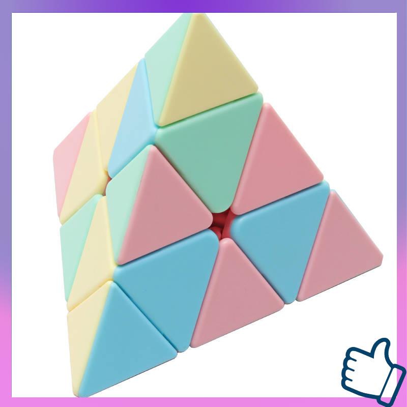 รูบิค-3x3-แม่เหล็ก-gan-รูบิค-2x2-รูบิค-3x3-แม่เหล็ก-รูบิค-4x4-macaron-triangle-rubiks-cube-pyramid-ลำดับที่สามรูปทรงพิเศษสีทึบของเล่นเพื่อการศึกษาสมองสำหรับเด็ก