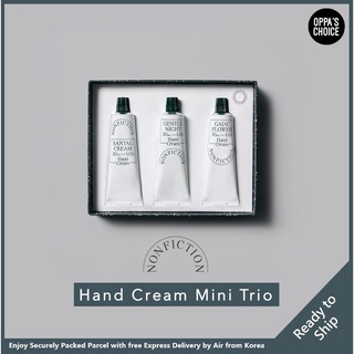 [แท้/พร้อมส่ง] NONFICTION 21HOLIDAY Hand Cream Mini Trio Set 30ml*3EA