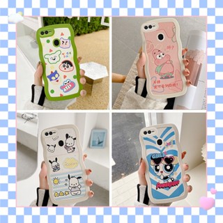 【ใหม่ล่าสุด】เคส oppo a5s เคสโทรศัพท์มือถือ Tpu ลายคลื่นน่ารัก สําหรับ oppo a5s a12 a7 f9