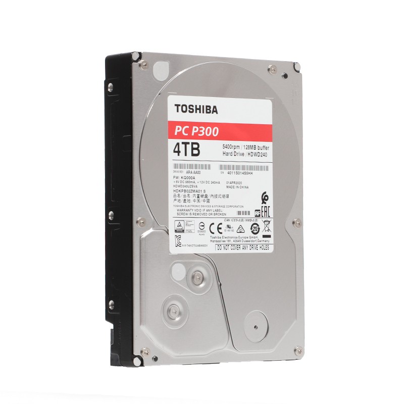 ภาพสินค้าTOSHIBA 4 TB HDD ฮาร์ดดิส P300 (5400RPM, 128MB, SATA-3, HDWD240UZSVA) จากร้าน advice_officialshop บน Shopee ภาพที่ 2