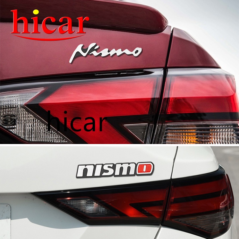 nismo-สติกเกอร์ตราสัญลักษณ์รถยนต์-สําหรับ-nissan-almera-tiida-sunny-qashqai-march-livina-teana