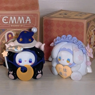 【ของแท้】ตุ๊กตาฟิกเกอร์ Emma Secret Forest Lucky Egg Series Emma 7th Generation ของขวัญปีใหม่
