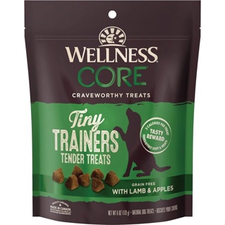 ขนมสุนัข Wellness Core Tiny Trainers Tender Treats สูตร Lamb & Apples ขนาด 170 g