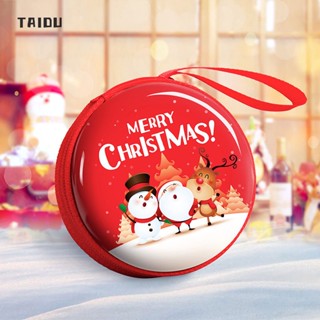 TAIDU กระเป๋าถือแฟชั่น ลายคริสต์มาสน่ารัก ขนาดเล็ก สร้างสรรค์ ของขวัญคริสต์มาส สําหรับเด็ก