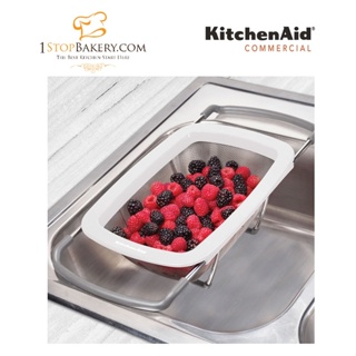 KitchenAid KG867OB Explandable Colander Black / อุปกรร์ล้างผักผลไม้