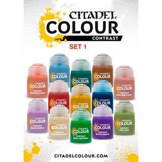 CITADEL COLOUR: CONTRAST SET 1 สีอะคริลิคสูตรน้ำ กลุ่มสี คอนทราสต์