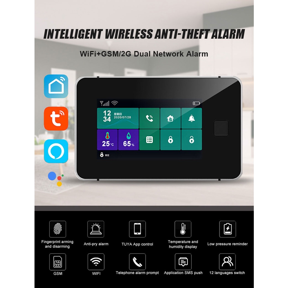 daytech-tuya-smart-wifi-gsm-ระบบเตือนภัย-กันขโมย-อุณหภูมิ-ความชื้น-แบบไร้สาย-มีสาย-ทัชแพด-ลายนิ้วมือ-alexa-google-home-gsm05