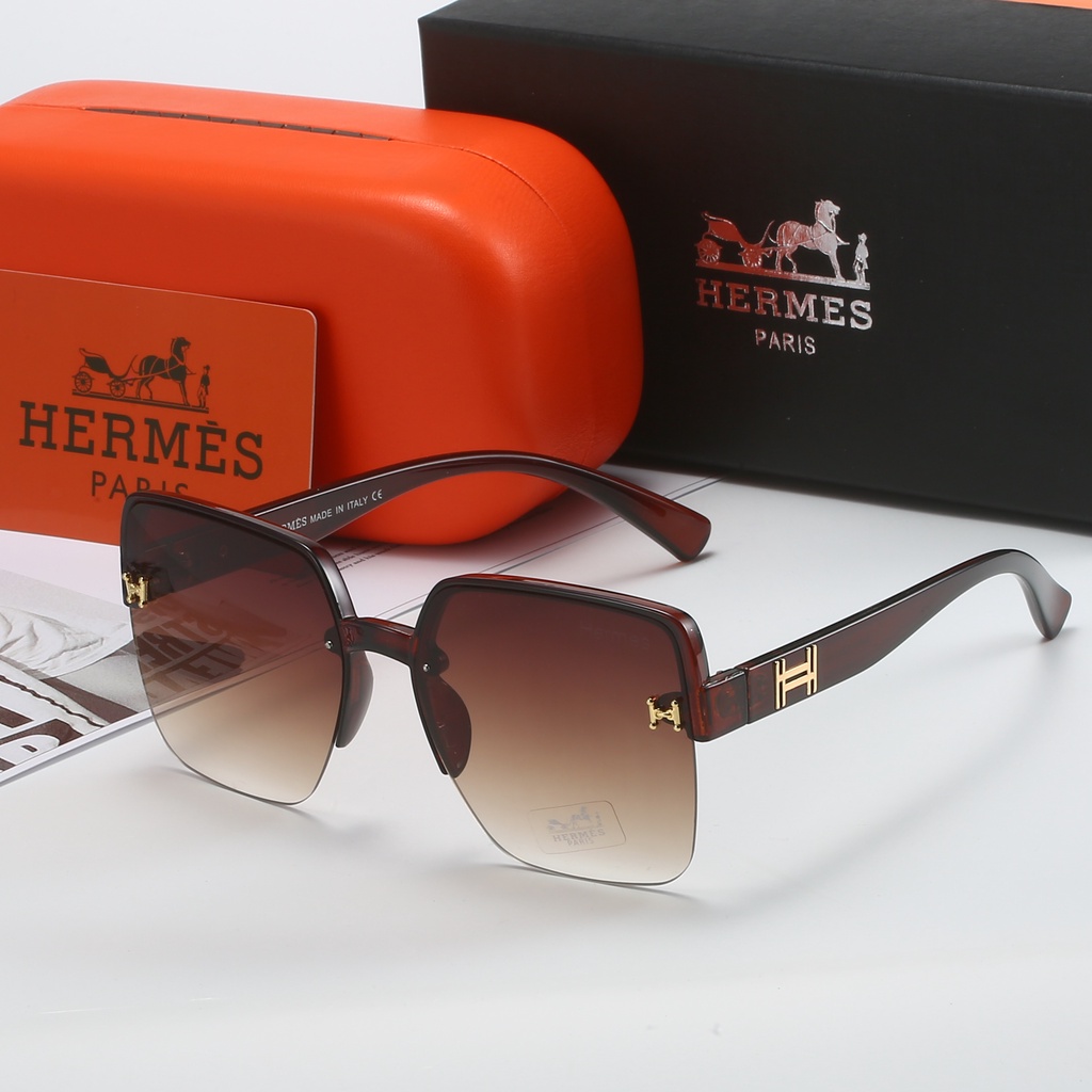 hermes-แว่นตากันแดด-กรอบขนาดใหญ่-ไล่โทนสี-หรูหรา-แฟชั่นคลาสสิก-สําหรับผู้ชาย-ผู้หญิง-uv400