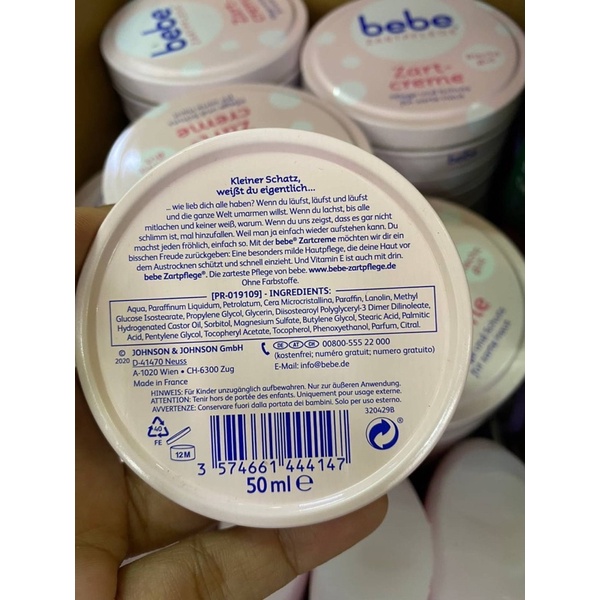 bebe-zartcreme-baby-cream-50ml