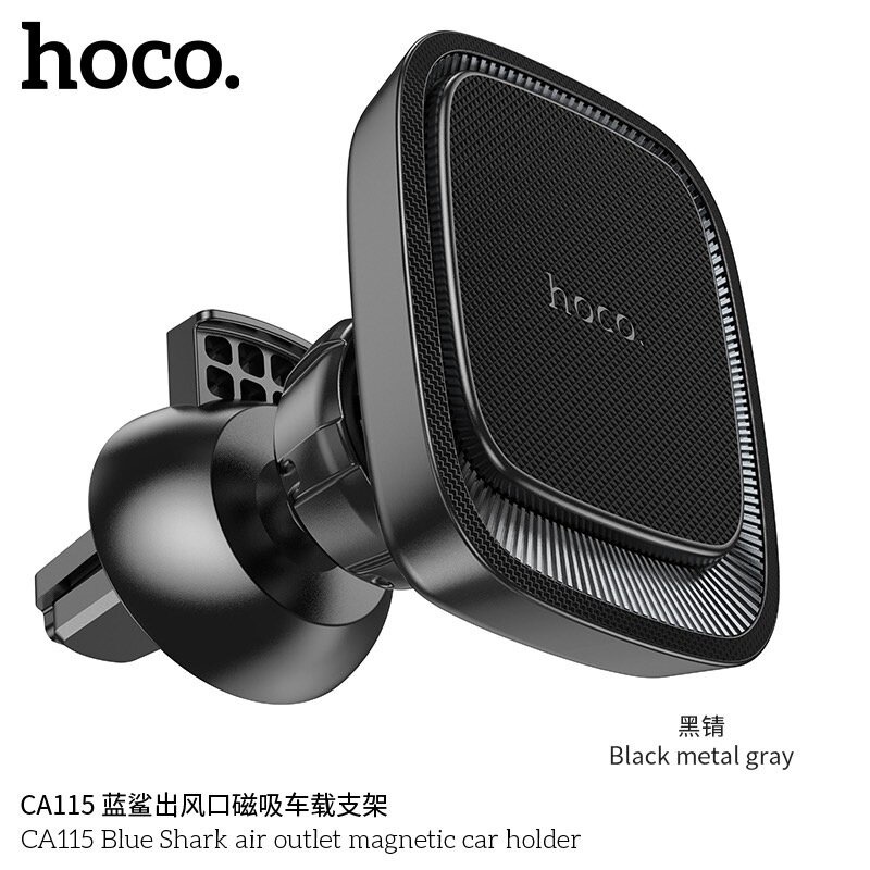 ส่งจากไทย-hoco-ca115-ของแท้-ที่ยึดมือถือในรถแบบแม่เหล็ก-สำหรับติดช่องแอร์-แม่เหล็กแรง-ยึดแน่นไม่หลุด-รองรับ4-5-7-นิ้ว
