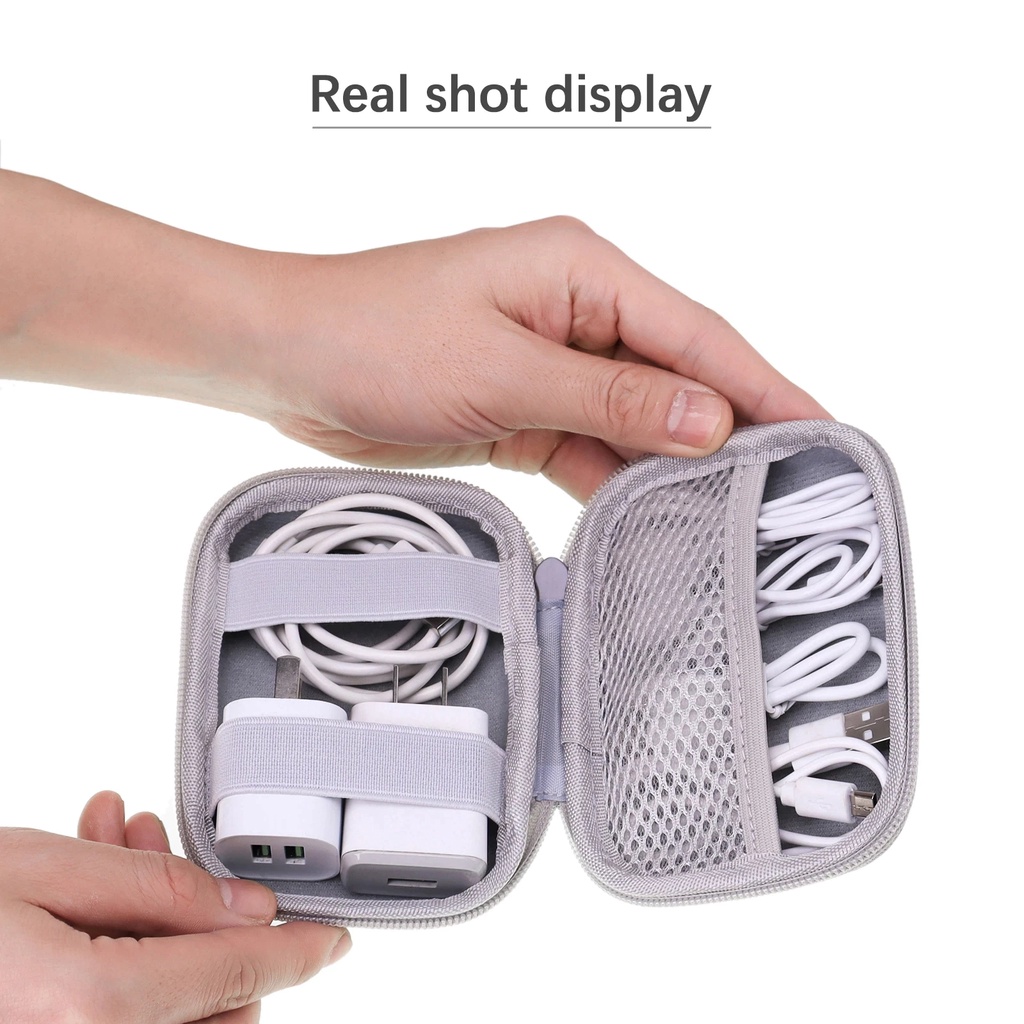 【COD】BlueWow Waterproof Earphone Storage Bag /Hard Shell Digital ...