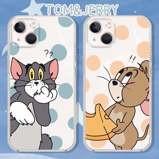 Mobile phone case for cat and mouse lovers เคสไอโฟน iPhone 11 14 pro max 8 Plus case X Xr Xs Max Se 2020 cover 14 7 Plus