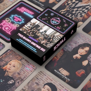 โปสการ์ด TWICE Photocard 2023 SEASONS GREETING Album LOMO 55 ชิ้น/กล่อง (พร้อมส่ง)