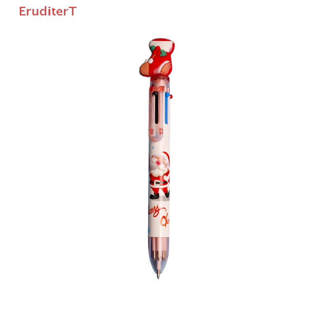eruditert-ปากกาเจล-ลายการ์ตูนซานตาคลอส-6-สี-ใหม่