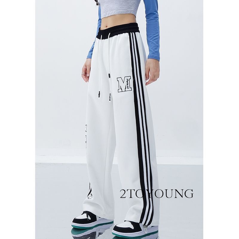 2toyung-กางเกงขายาวผู้หญิง-กางเกงขายาว-ผ้า-ที่สะดวกสบาย-pants-nv2106