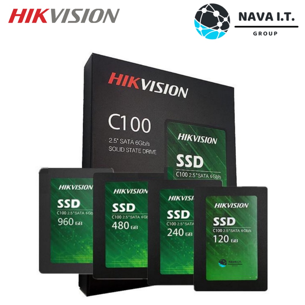 ภาพหน้าปกสินค้า️ส่งด่วนใน1ชม.ทักแชท ️ 120 GB SSD (เอสเอสดี) HIKVISION C100 Read550 รับประกัน 3 ปี จากร้าน nava.it บน Shopee